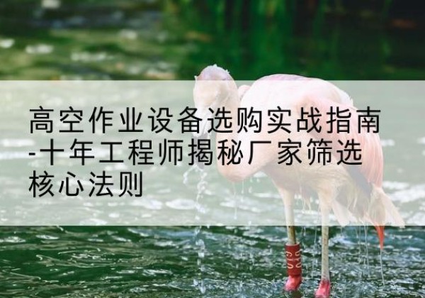 怀来剪叉式升降机厂家-高空作业设备选购实战指南-十年工程师揭秘厂家筛选核心法则